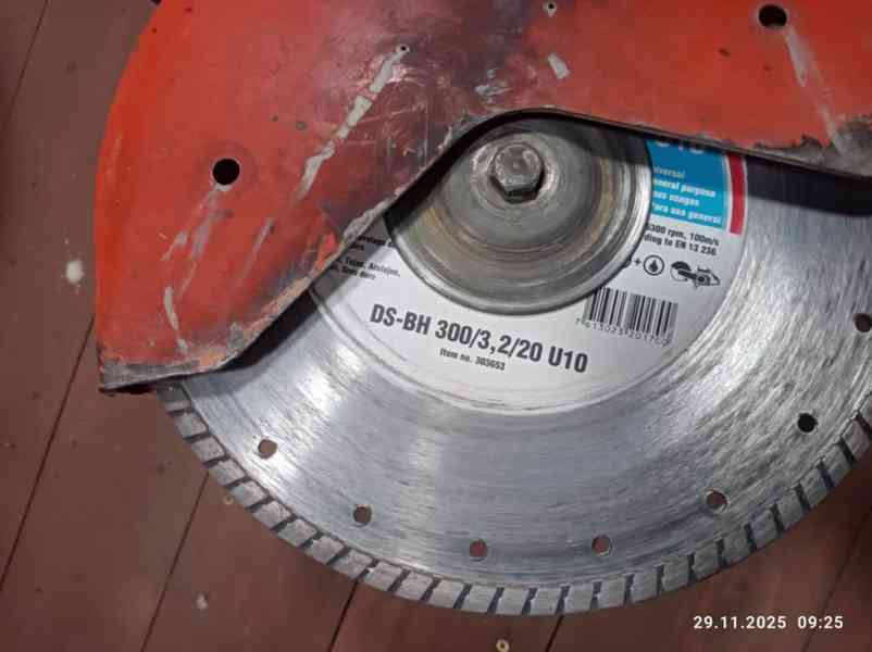 Prodám benzínovou rozbrušovací pilu STIHL TS 350 - foto 6