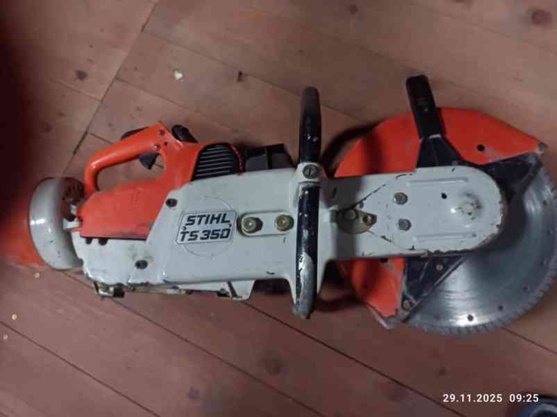 Prodám benzínovou rozbrušovací pilu STIHL TS 350 - foto 4