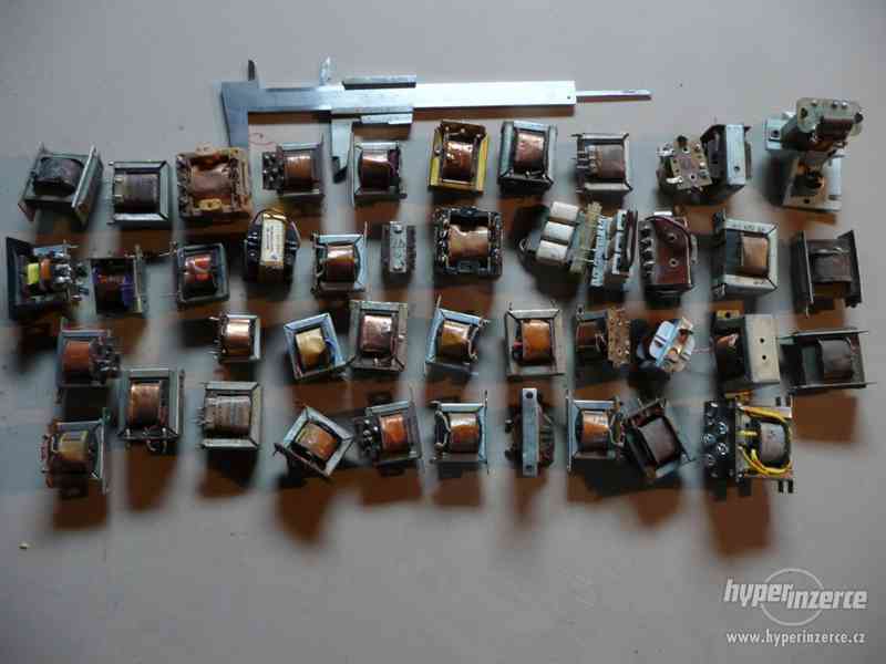 Transformátorové plechy a celé transformátory - foto 4