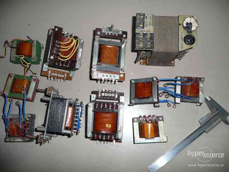 Transformátorové plechy a celé transformátory - foto 7