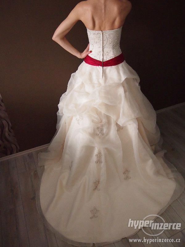 Luxusní svatební šaty zn. Nuxial vel. 36/38 - foto 3