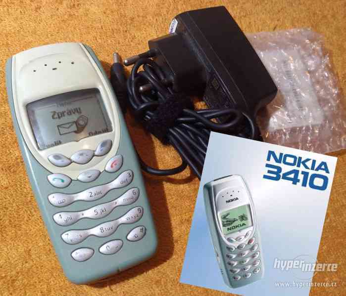 Nokia 3410 - se zcela novou baterií a nabíječkou!!! - foto 1