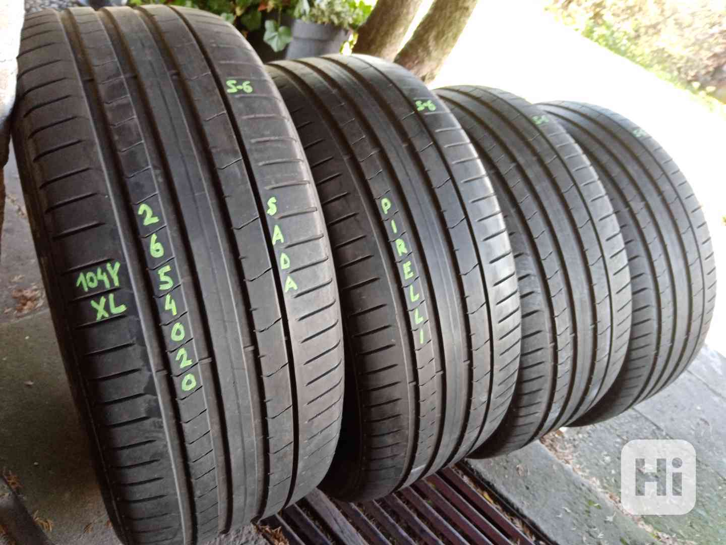 Letní pneu 4kusy 265/40/20 vzorek 80% PIRELLI - dobírka - foto 1