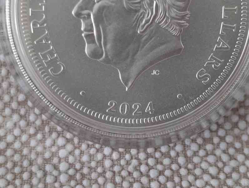 2oz stříbrná mince Slovenský orel, jen 500ks, rok 2024 - foto 6