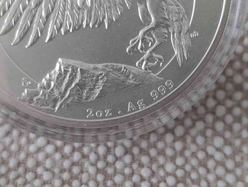 2oz stříbrná mince Slovenský orel, jen 500ks, rok 2024 - foto 4