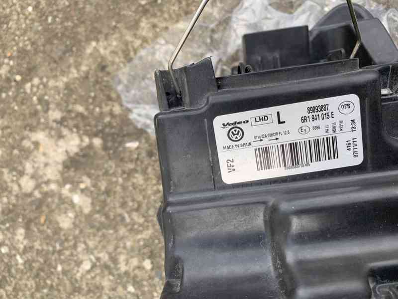 predni svetlo svetla vw polo 6r prave leve 09-14 - foto 16