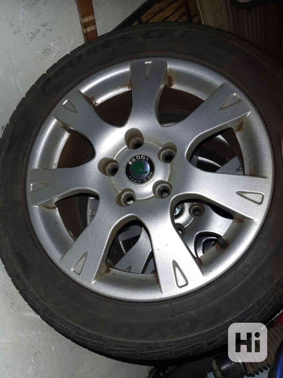 Alu disky + Letní pneumatiky 205/55 R16 6,5Jx16H2 ET50 - foto 1