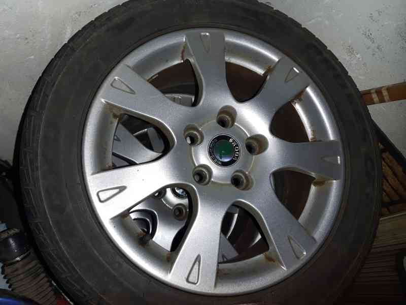Alu disky + Letní pneumatiky 205/55 R16 6,5Jx16H2 ET50