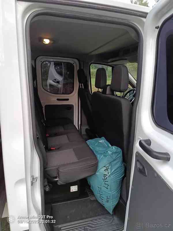 Ford Transit 2,0   L3 350 Valník 4x4 7míst - foto 4