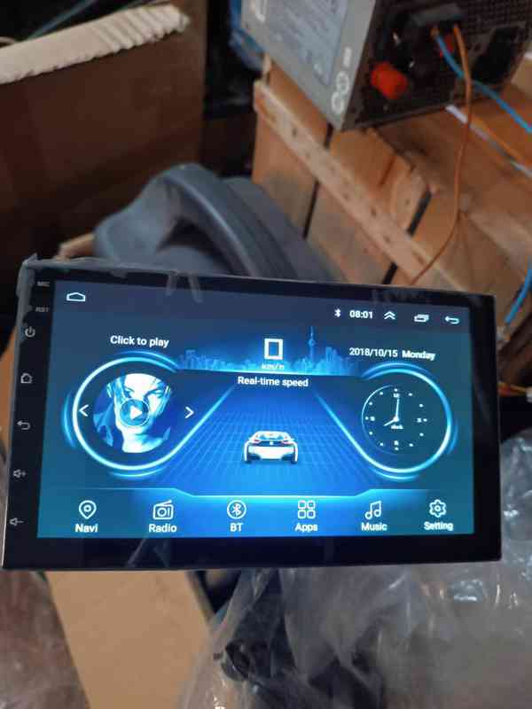  Nové univerzální Android autorádio s GPS, BT, WiFi a kamero - foto 1