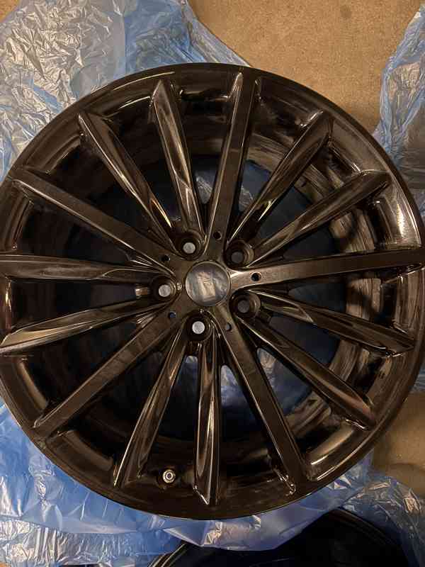 Zánovní 19" originální sada BMW Styling 633 Black, vč. TPMS - foto 4