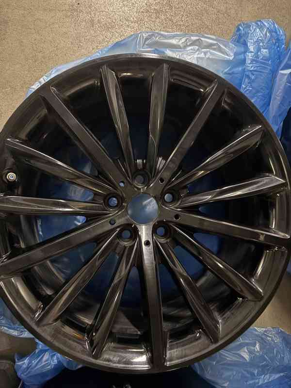 Zánovní 19" originální sada BMW Styling 633 Black, vč. TPMS - foto 2