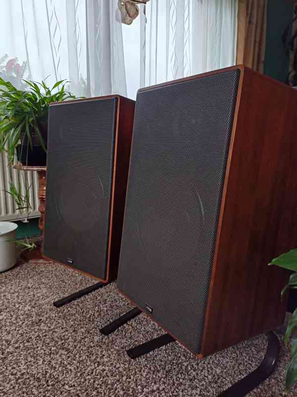 ♫ TOP vintage stereo regálovky CANTON GLE 100 ♫ 31cm BASS - foto 3