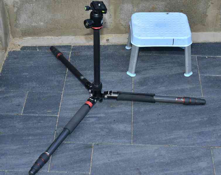 Rollei C50i+hlava stativ/monopod*Carbon nosn. 8Kg - foto 6