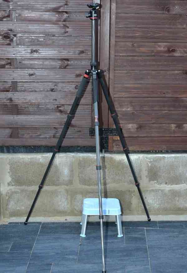 Rollei C50i+hlava stativ/monopod*Carbon nosn. 8Kg - foto 5