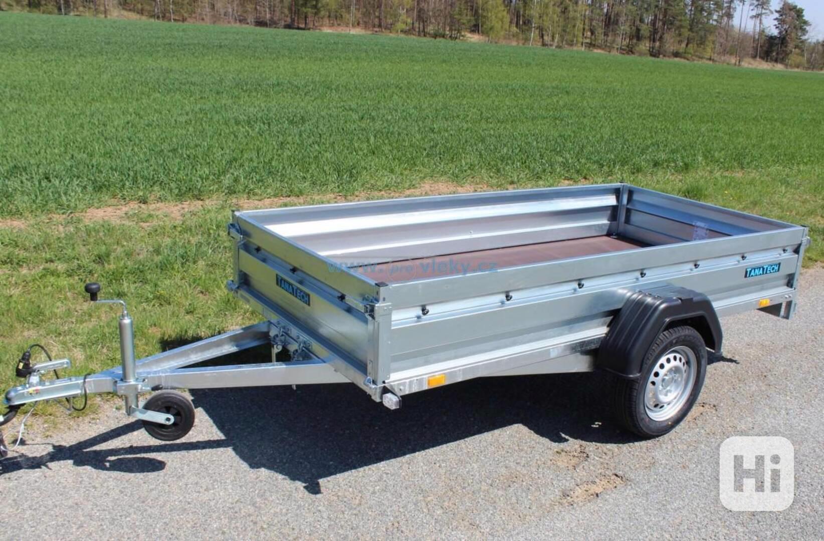 TANATECH - Přívěs Zaslaw 265SU 265x132x35 750kg sklopný - foto 1