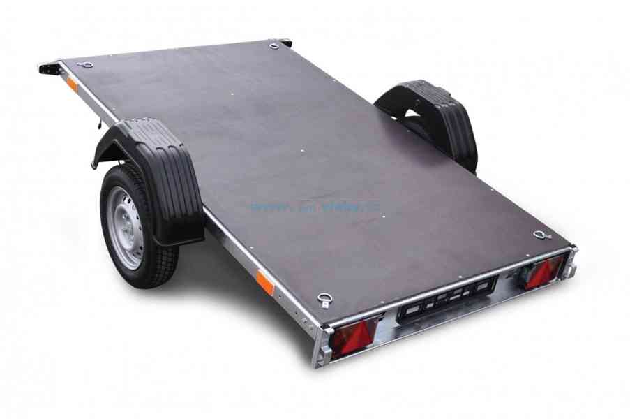 TANATECH - Přívěs Zaslaw 265SU 265x132x35 750kg sklopný - foto 6