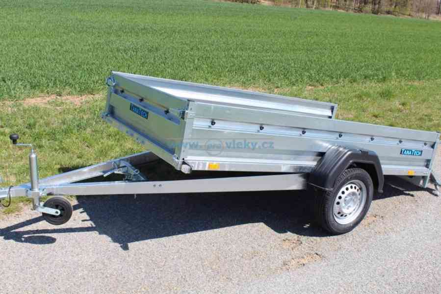 TANATECH - Přívěs Zaslaw 265SU 265x132x35 750kg sklopný - foto 5