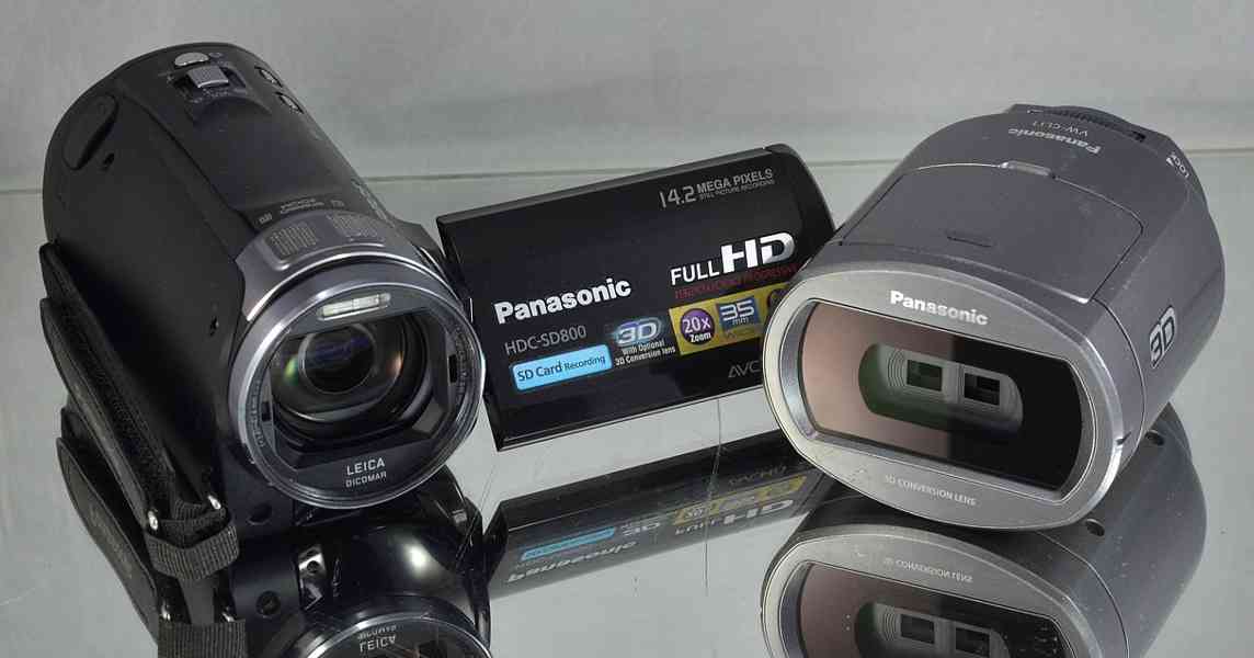 Videokamera: Panasonic HDC-SD800 3MOS*FullHD/3D*iA - foto 5