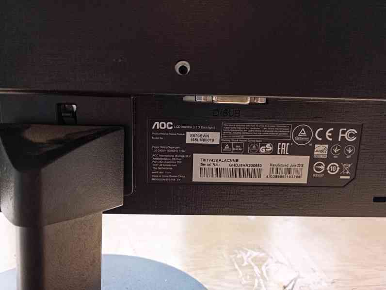 Monitor AOC E970SWN – Spolehlivý a v perfektním stavu - foto 3