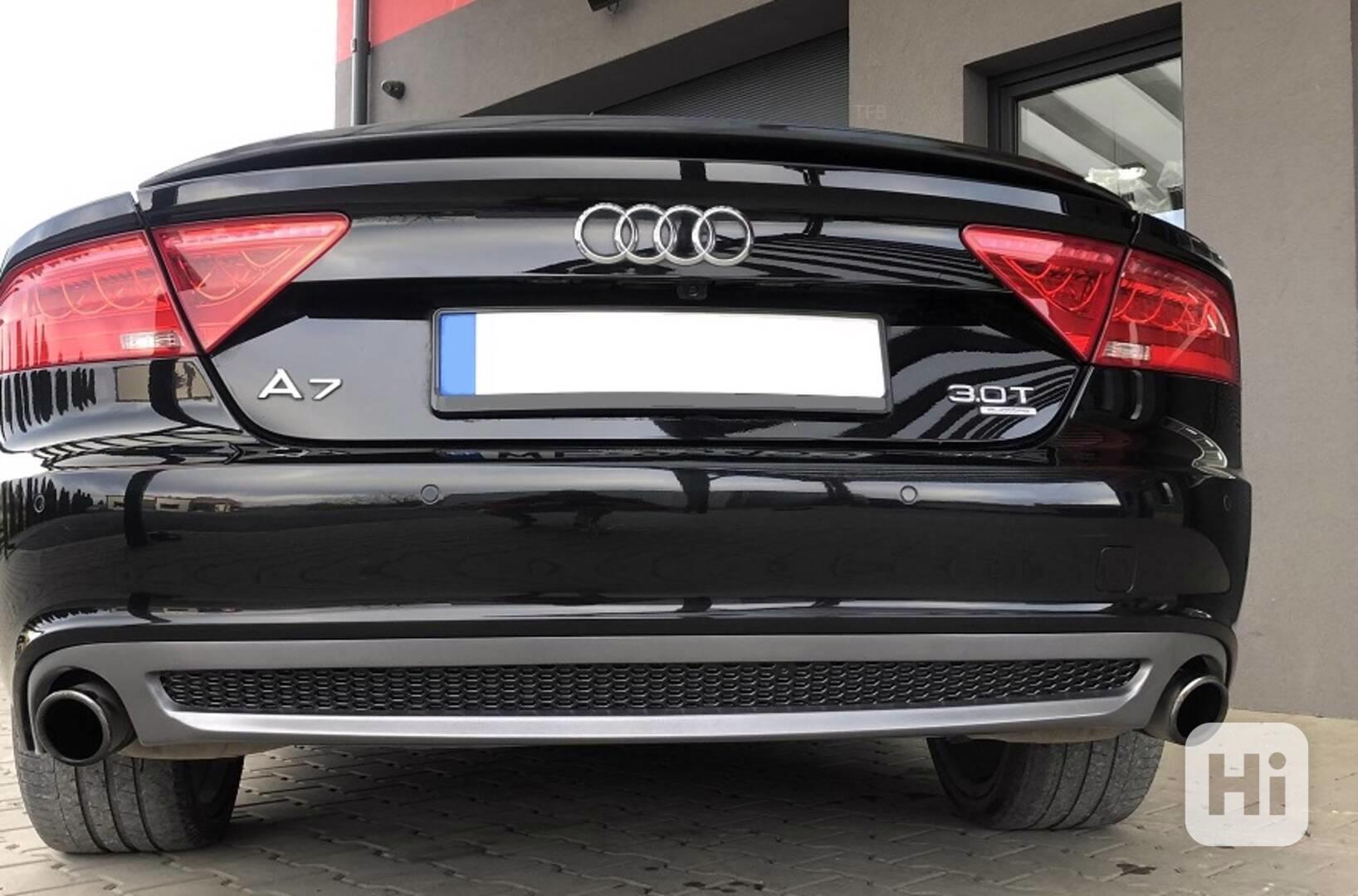 zadni spoiler difuzor audi a7 s-line naraznik slin - foto 1