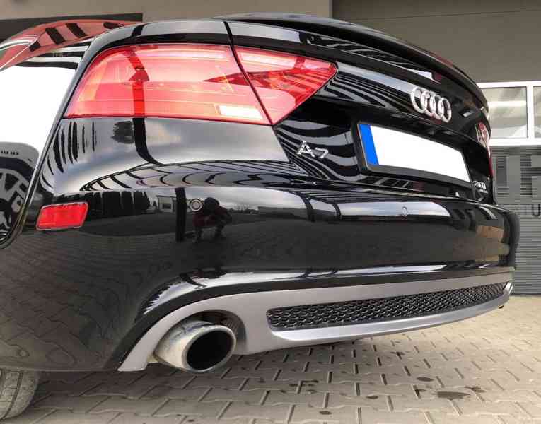 zadni spoiler difuzor audi a7 s-line naraznik slin - foto 3