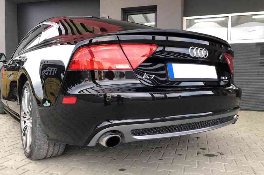 zadni spoiler difuzor audi a7 s-line naraznik slin - foto 2