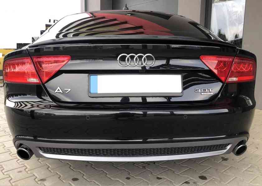zadni spoiler difuzor audi a7 s-line naraznik slin - foto 5