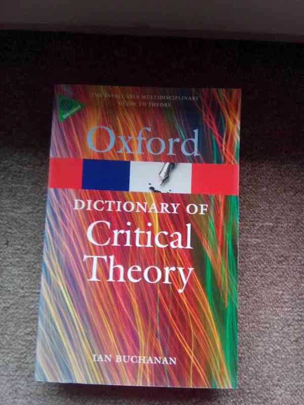 Oxford Dictionary of Critical Theory - foto 1