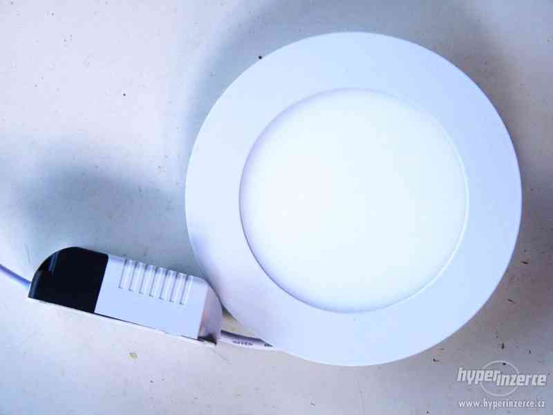 Podhledové LED světlo 6 W studená nebo teplá bílá kruh - foto 1