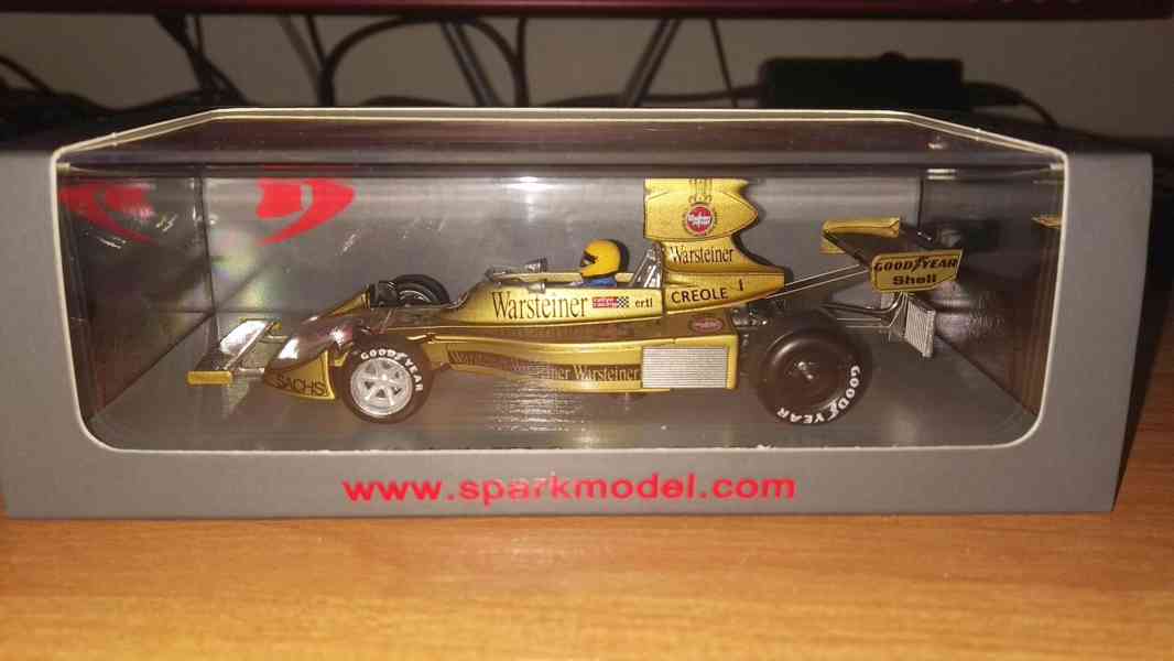 F1 Hesketh 308B #25 Harald Ertl 1975 Spark S2243 1:43 - foto 2