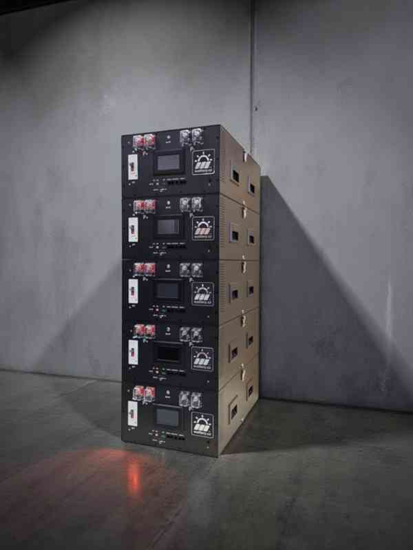 Baterie 16kWh LiFePO4 pro fotovoltaiku Wattery Premium  - foto 10