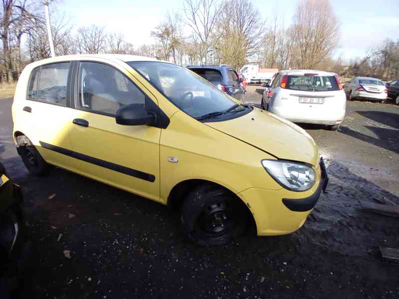Prodám díly z Hyundai GETZ 1.1 48,5kW,2007,G4HG - foto 3
