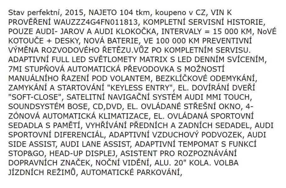 Audi A7 S-LINE, SPORTBACK	 - foto 11