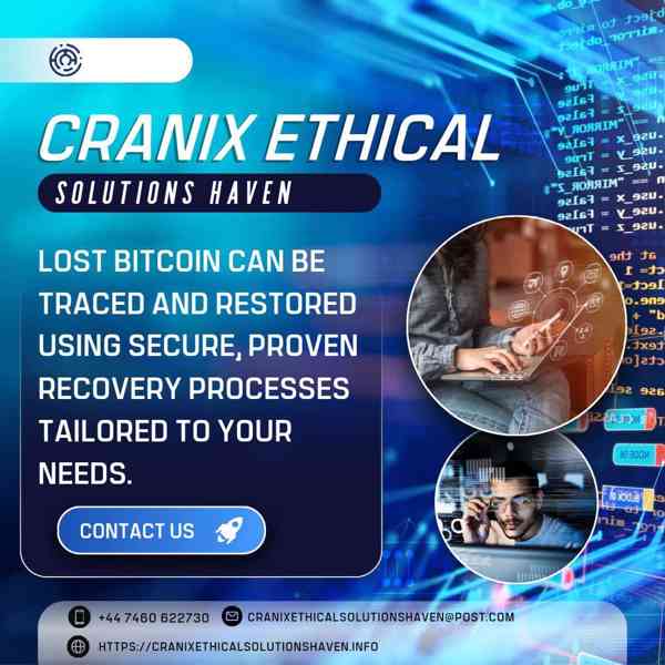 BTC/USDT RECOVERY EXPERT,CALL CRANIX ETHICAL SOLUTIONS HAVEN - foto 2