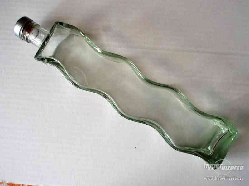 Silnostěnná dekorační láhev, - foto 1