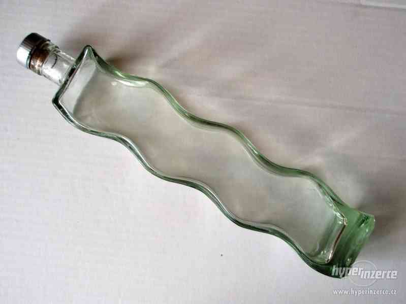 Silnostěnná dekorační láhev, - foto 2
