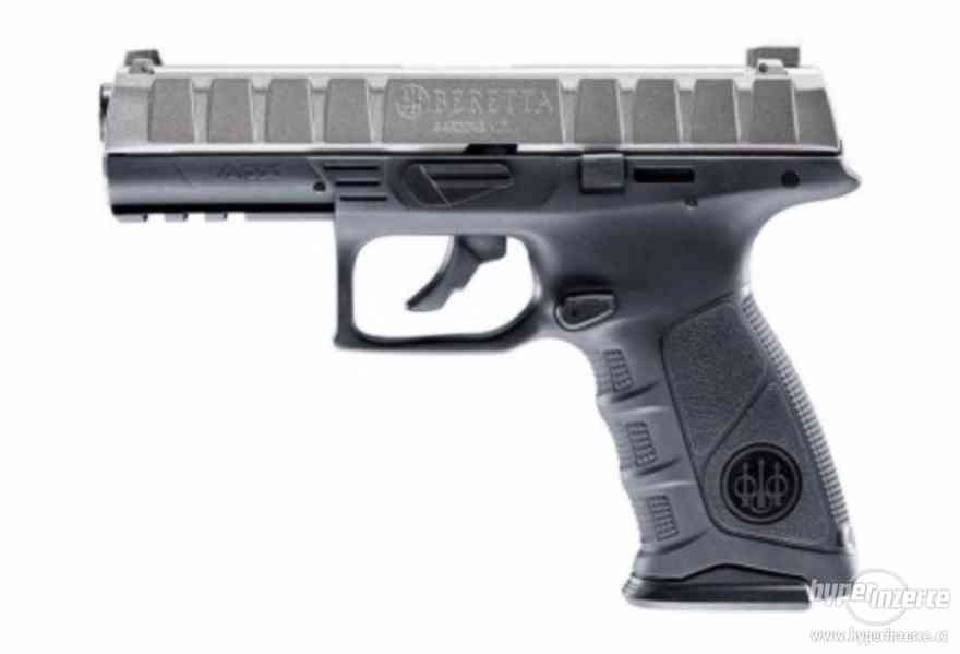 Vzduchová pistole Beretta APX Metal Gray - foto 1