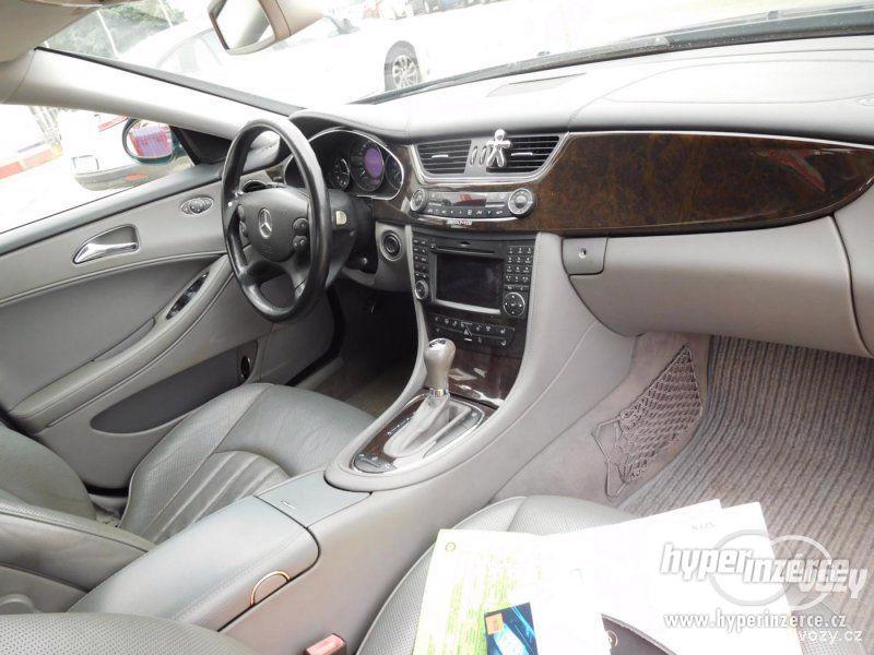 Mercedes CLS 3.5, benzín, automat, vyrobeno 2005, navigace, kůže - foto 7