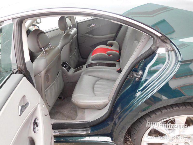 Mercedes CLS 3.5, benzín, automat, vyrobeno 2005, navigace, kůže - foto 9