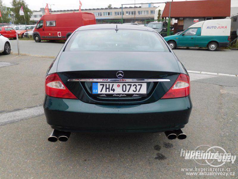 Mercedes CLS 3.5, benzín, automat, vyrobeno 2005, navigace, kůže - foto 22
