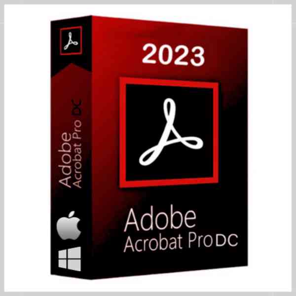 Adobe Acrobat Pro DC 2023 | Platí doživotně