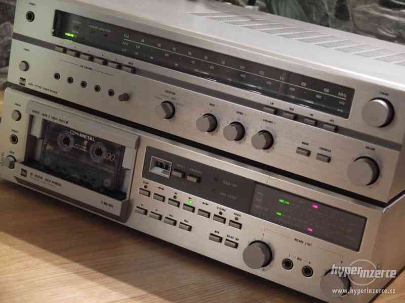 Dual CR 1710-Dual C 828 Stereo receiver-Cassette Deck(1980) - foto 2