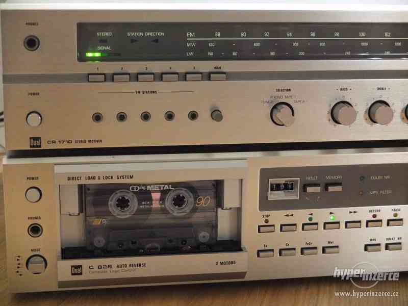 Dual CR 1710-Dual C 828 Stereo receiver-Cassette Deck(1980) - foto 3