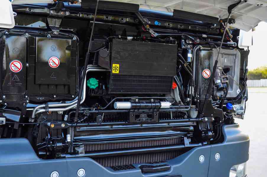 MAN TGS 26.360 HÁKOVÝ NOSIČ KONTEJNERŮ + HYDRAULICKÁ RUKA - foto 48