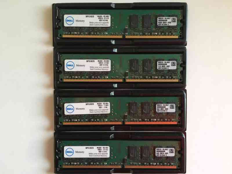 Certifikované DELL Kingston 8GB(4x2GB) DDR2 800Mhz - foto 2