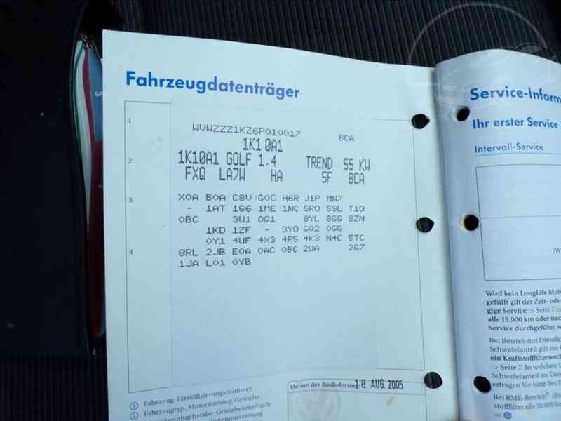 Volkswagen Golf 1,4 i Trend,klimatizace - foto 12