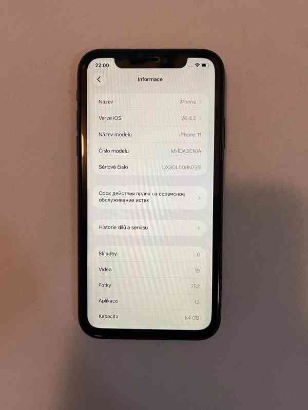 Apple iPhone 11 64GB Black – plně funkční, Face ID funkčn... - foto 2