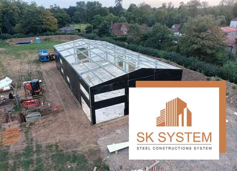 Ocelová výrobní a skladová hala 392 m²  - foto 5