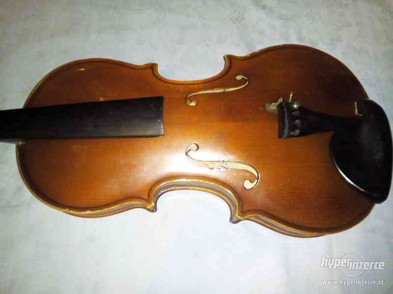 Staré nádherné housle - funkční - foto 4